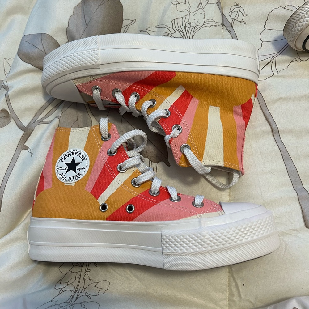 platform converse, size 6
